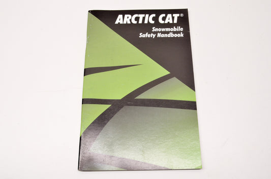 OEM Arctic Cat 2254-835 Snowmobile Safety Handbook NOS