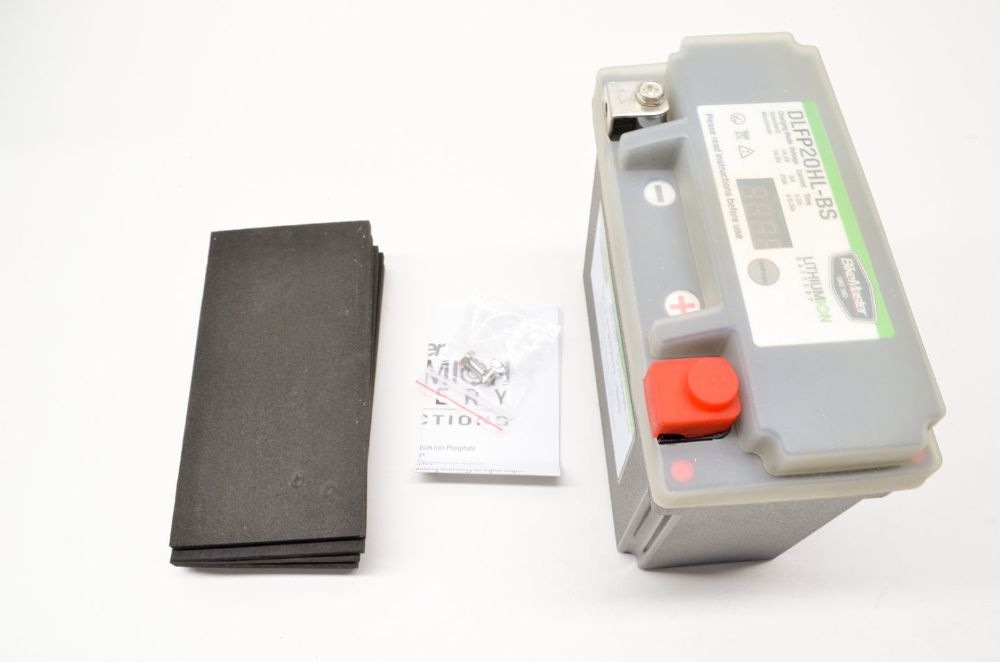 BikeMaster 780830, DLFP20HL-BS Lithium Ion Battery NOS