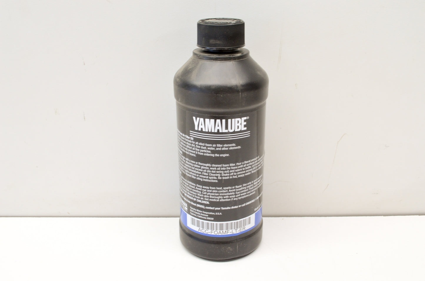 YamaLube ACC-FOAMF-LT-ER Foam Air Filter Oil 16 Fl Oz Bottle