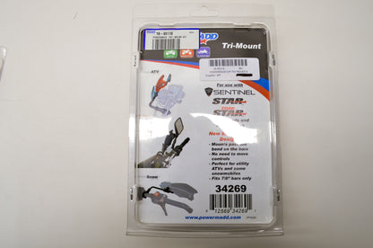 POWERMADD 34269, 18-95110 Tri-Mount Kit NOS