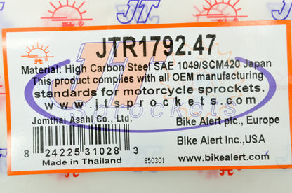 JT Sprockets JTR1792.47 Sprocket