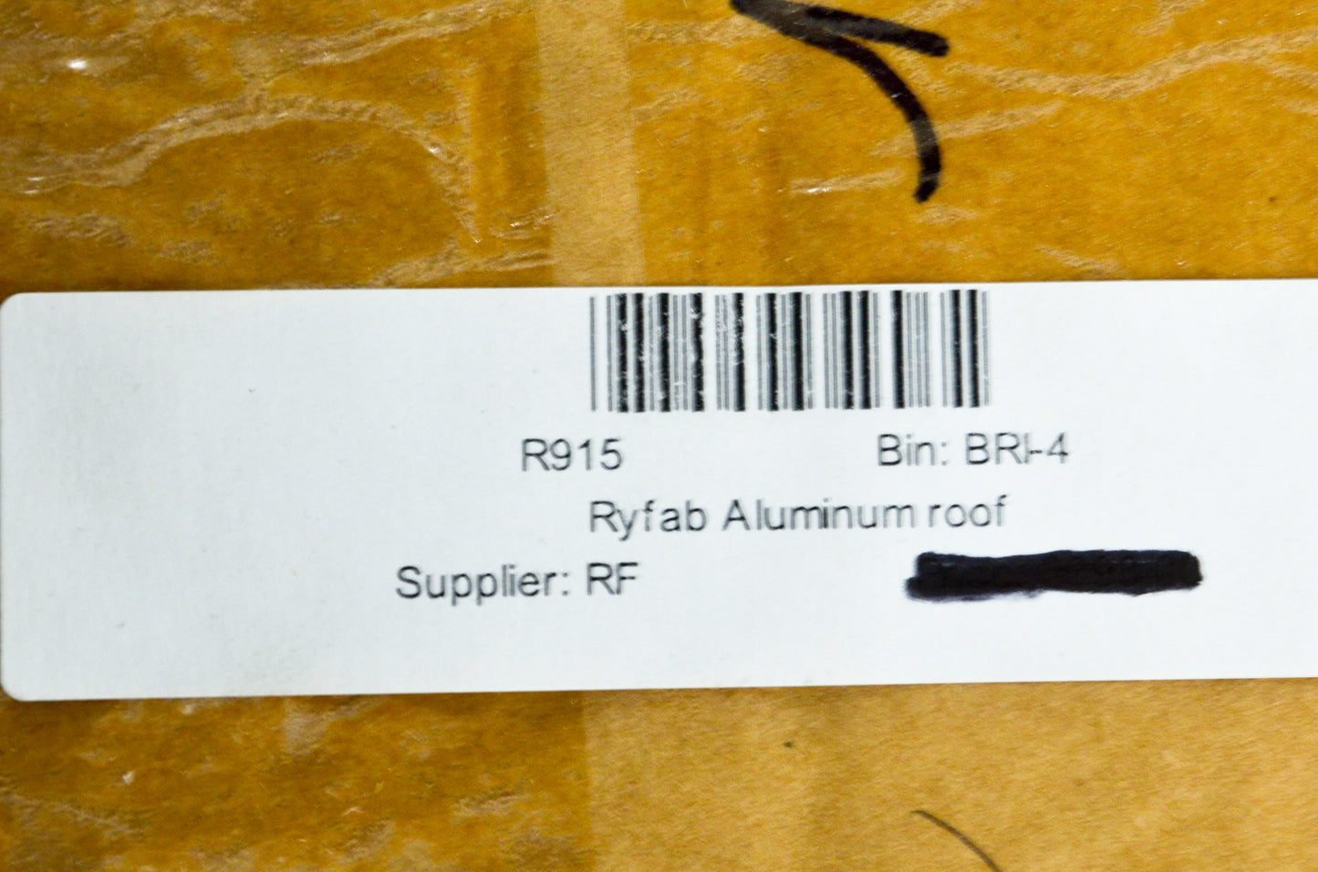 RyFab R915 Aluminum Roof