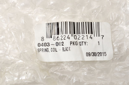 New OEM Arctic Cat 0403-002 Black Coil Spring NOS