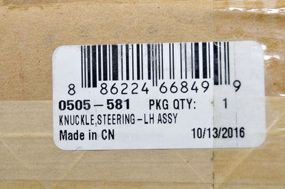 New OEM Arctic Cat 0505-581 Left Hand Steering Knuckle Assembly NOS