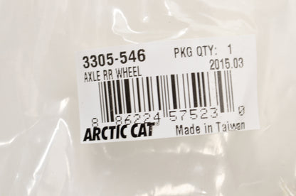 New OEM Arctic Cat 3305-546 Rear Wheel Axle NOS