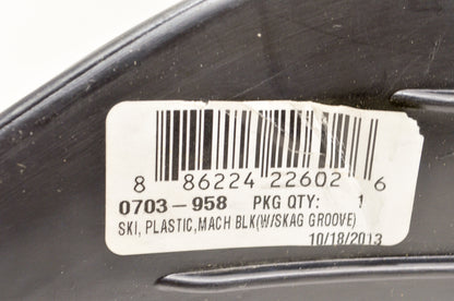 OEM Arctic Cat 0703-958 Black Plastic Ski NOS