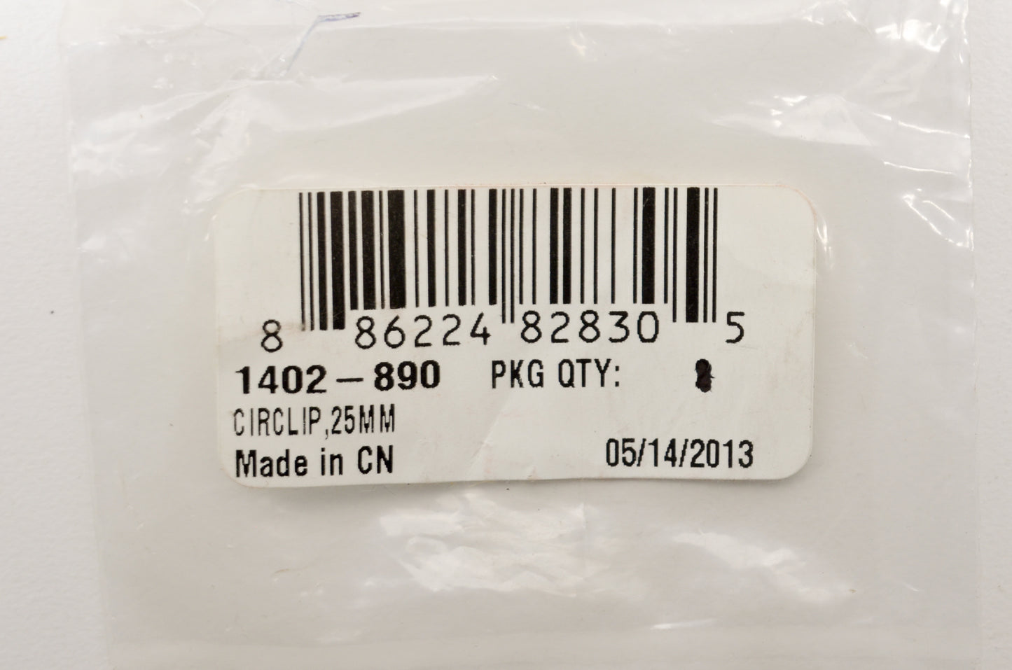 OEM Arctic Cat 1402-890 Circlip 25MM NOS