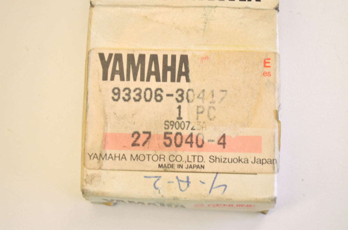 OEM Yamaha 93306-30417-00 Bearing NOS