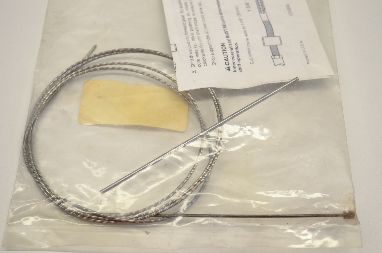 OEM Mercury 38399A2 Core Wire and Guide Tube NOS