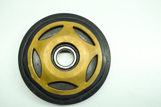 OEM Arctic Cat 0604-235 Gold Spoked Idler Wheel NOS