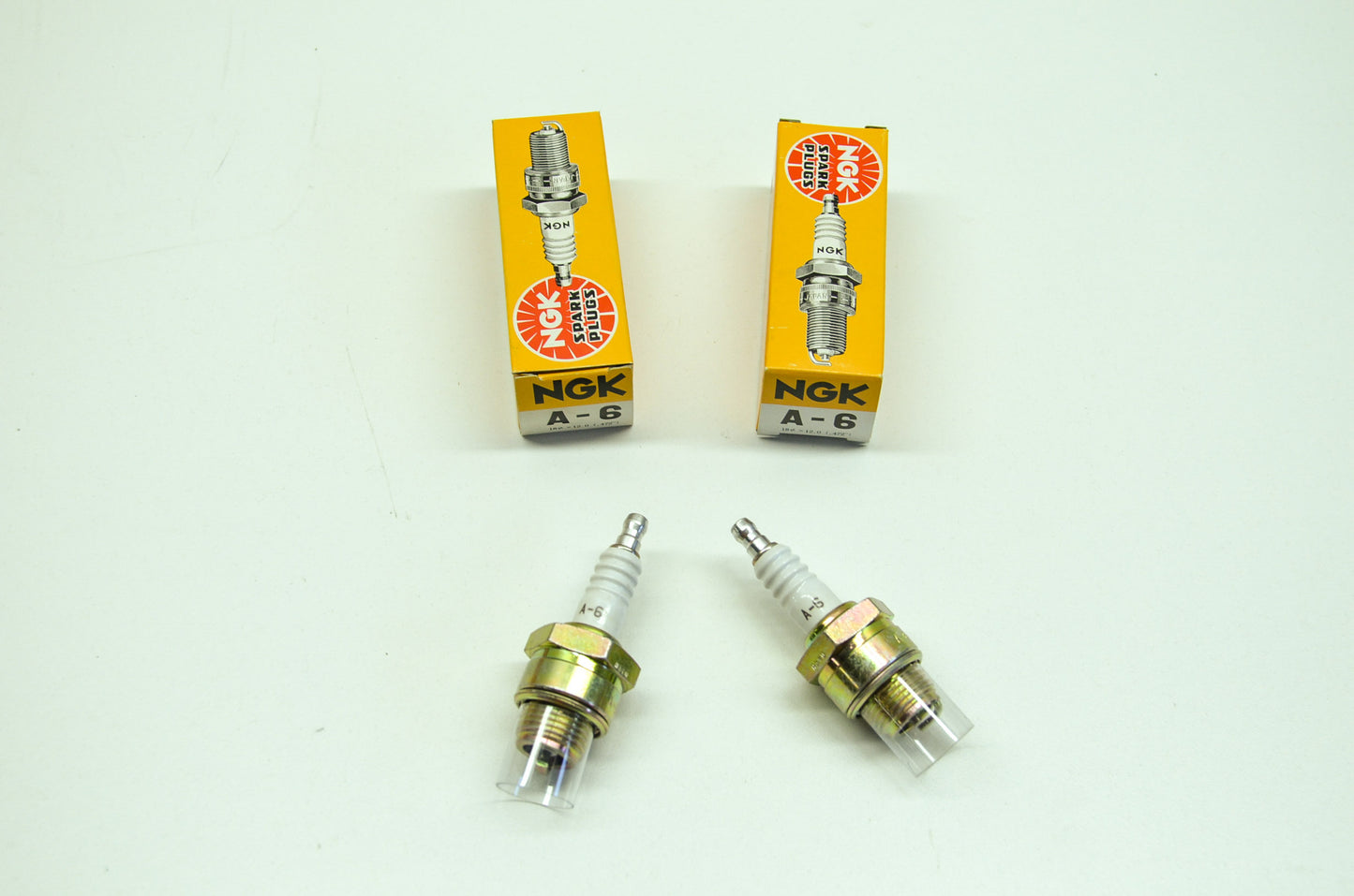 NGK A-6 Spark Plug Qty 2 NOS