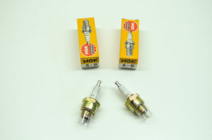 NGK A-6 Spark Plug Qty 2 NOS