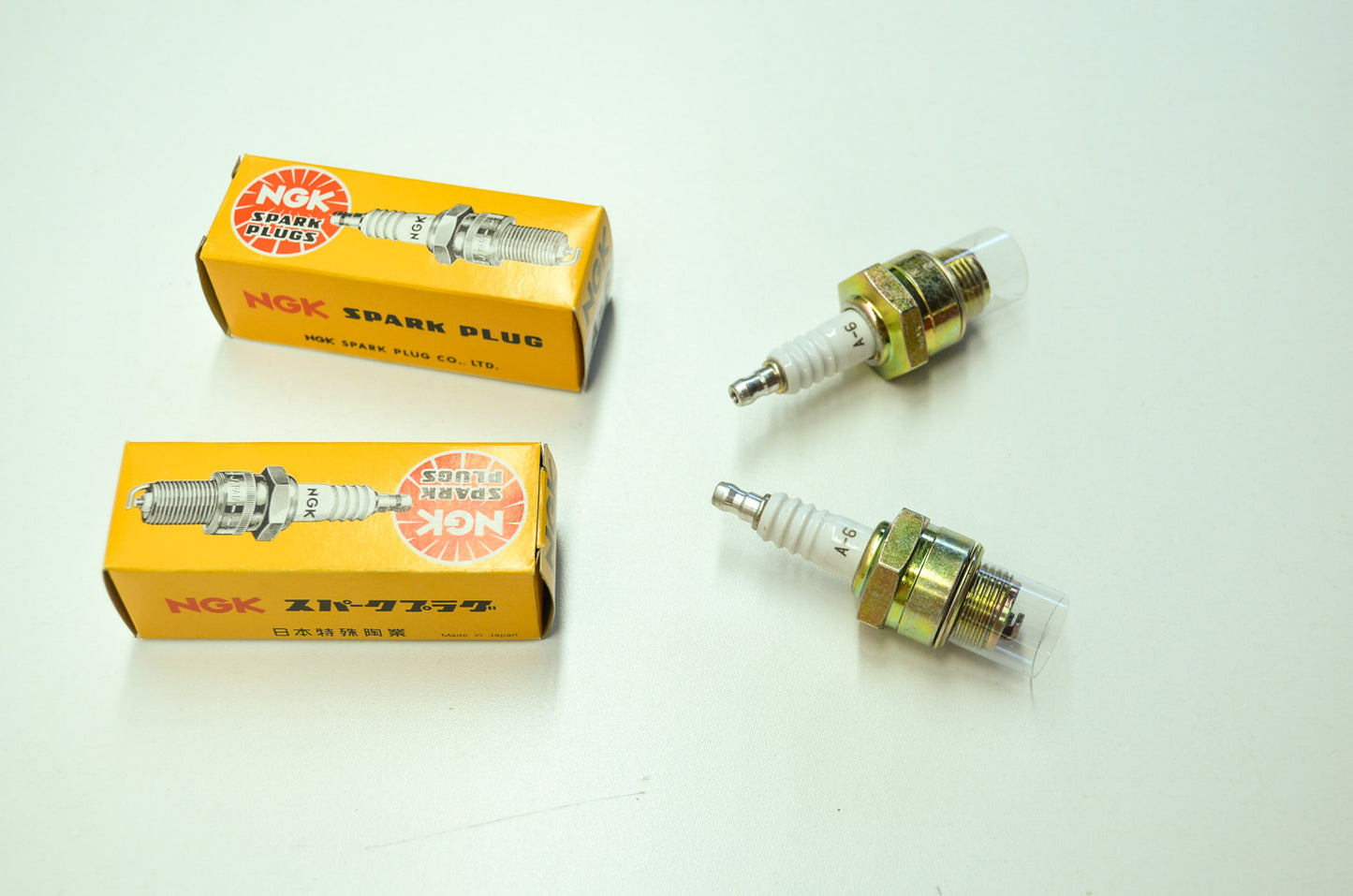 NGK A-6 Spark Plug Qty 2 NOS