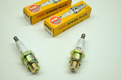 New NGK BUHW Spark Plugs Qty 2 NOS
