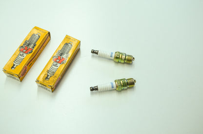 New NGK BR6FS Spark Plugs Qty 2 NOS
