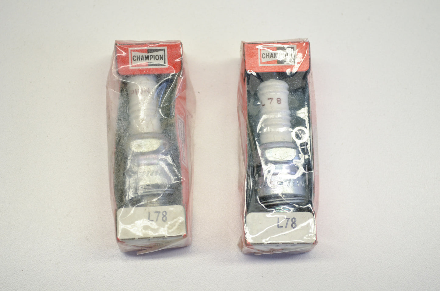 New Champion L78 Spark Plugs Qty 2 NOS