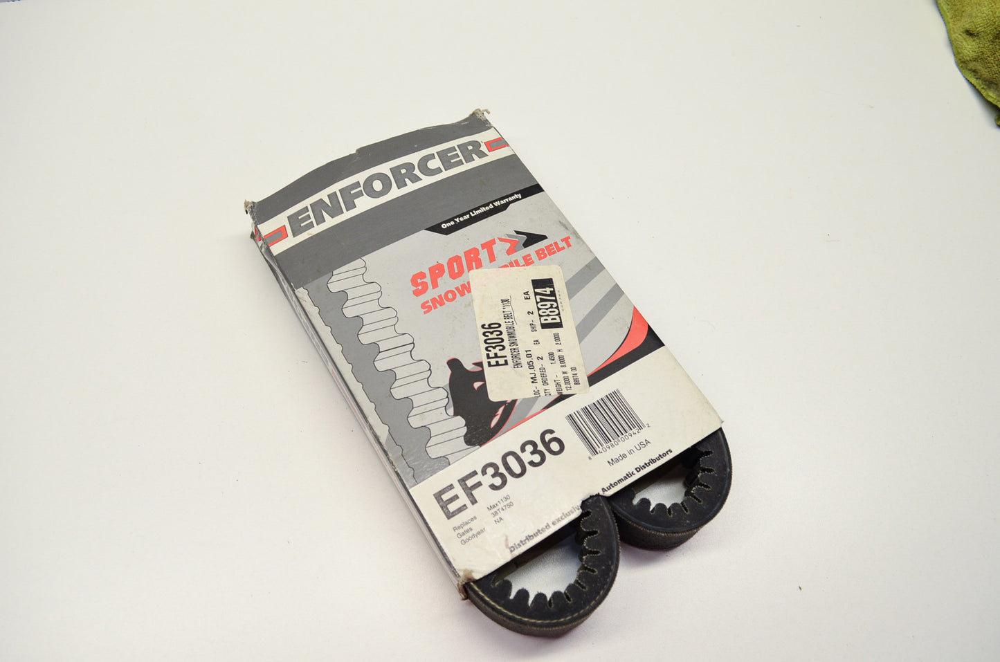 New Enforcer EF3036 Drive Belt 440ZR 580ZR EXT Zr Cougar Pantera Prowler Panther