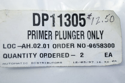 New Dapco DP11305 Primer Plunger Only NOS