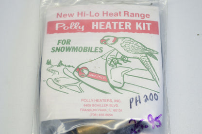 New Polly PH 200 Snowmobile Handle Bar Heaters NOS