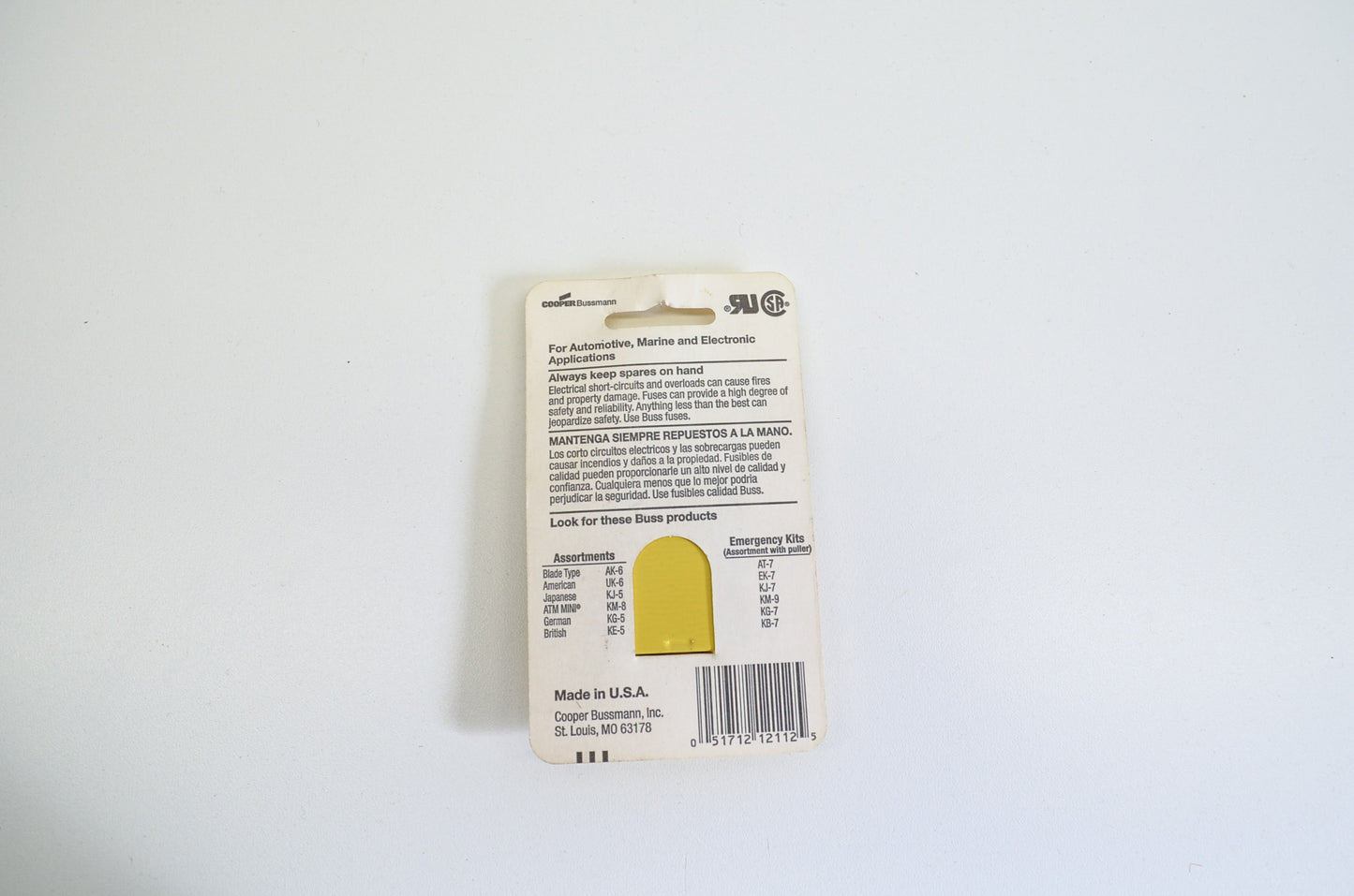 New Buss AGC-30 Glass Fuses 5pk NOS