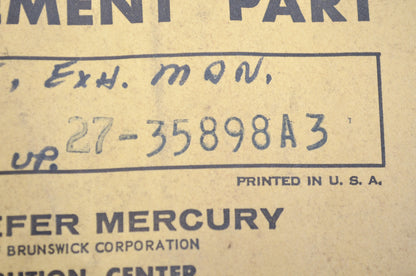 New OEM Mercury Exhaust Manifold Gasket Set Mercruiser NOS