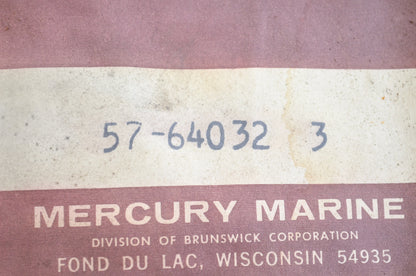 New OEM Mercury V-Belt Mercruiser 120 140 NOS