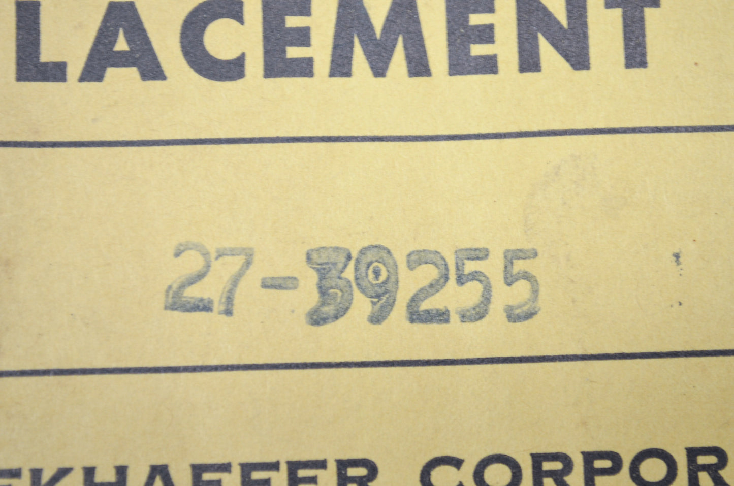 New OEM Mercury 27-39255 Gasket NOS
