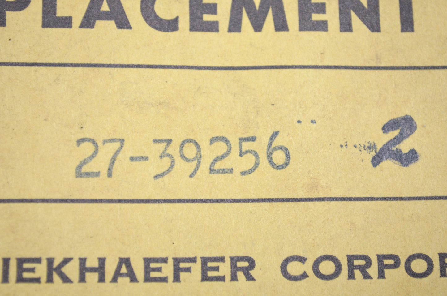 New OEM Mercury 27-39256 Gasket NOS