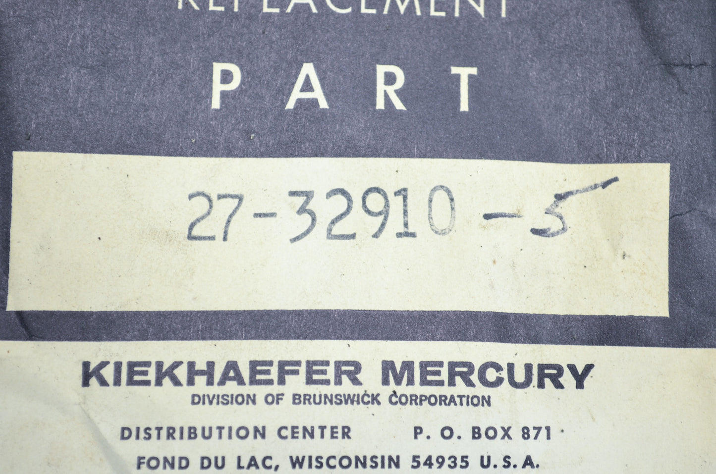 New OEM Mercury Gaskets Qty 2 Mercruiser NOS