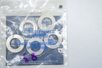 New OEM Mercury Washers Qty 5 Mercruiser Mariner Force Racing Sterndrive NOS