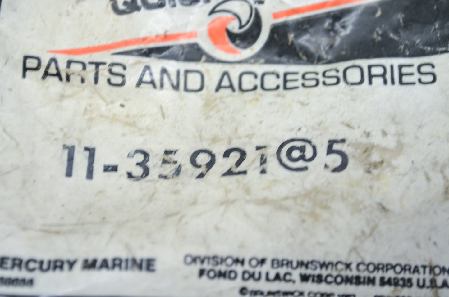 New OEM Mercury Pinion Nut Racing Outboard NOS