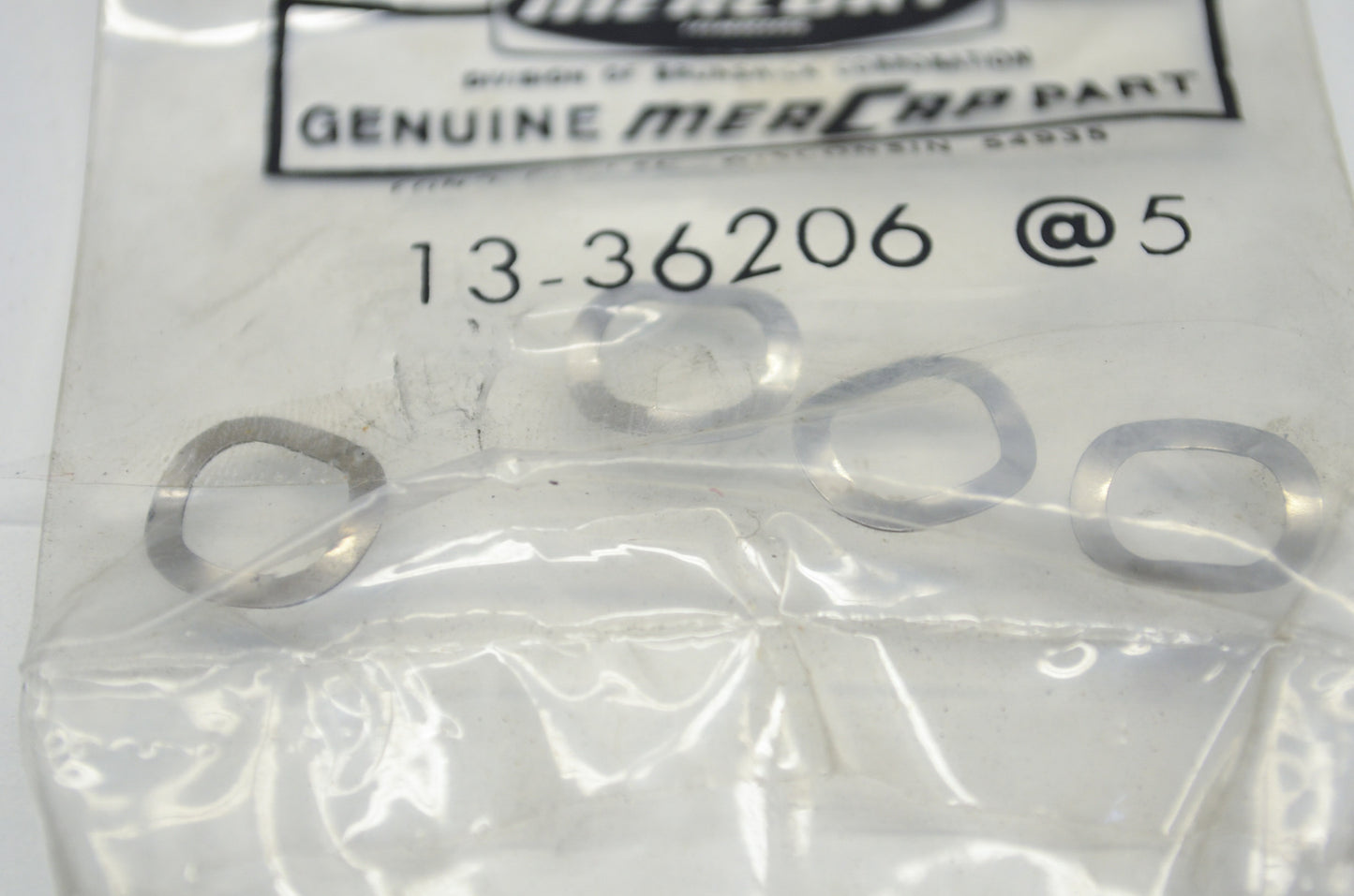 New OEM Mercury Wave Washers Qty 3 Mariner Motorguide NOS