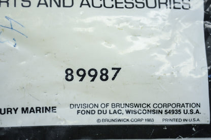 New OEM Mercury 89987 Switch Retainer NOS