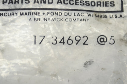 New OEM Mercury Cross Drilled Pin Mariner 70 80 90 115 140 NOS