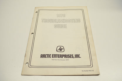OEM Arctic Cat 0153-179 1978 Troubleshooting Guide