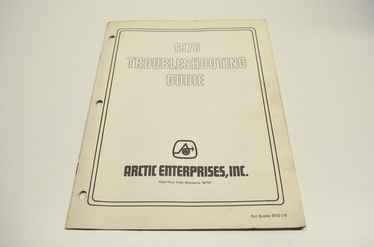 OEM Arctic Cat 0153-179 1978 Troubleshooting Guide