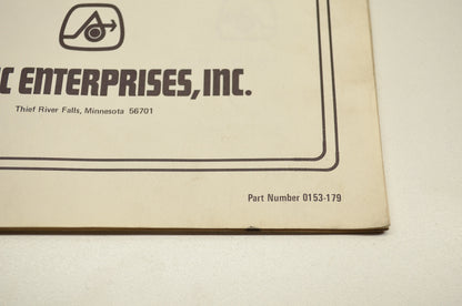 OEM Arctic Cat 0153-179 1978 Troubleshooting Guide