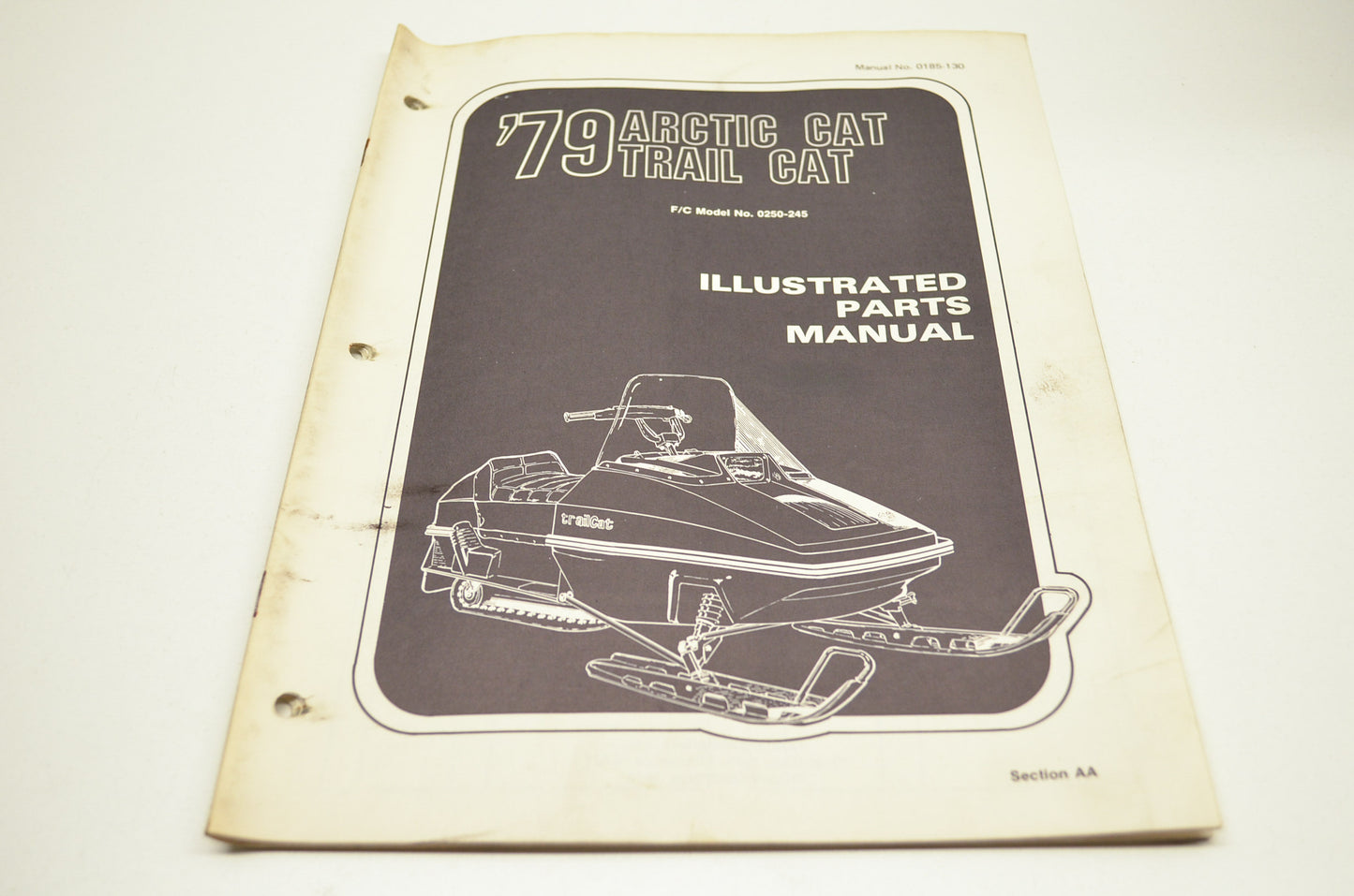OEM Arctic Cat 0185-130 79 Trail Cat Illustrated Parts Manual