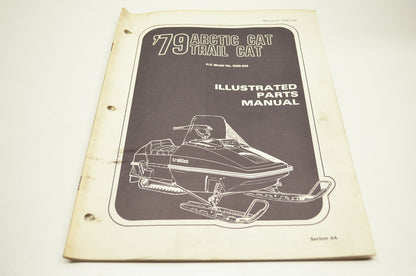 OEM Arctic Cat 0185-130 79 Trail Cat Illustrated Parts Manual