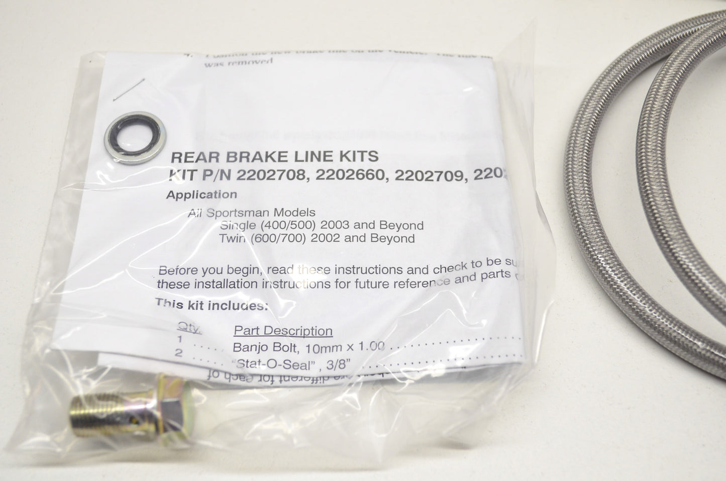 Brake Line Kit NOS
