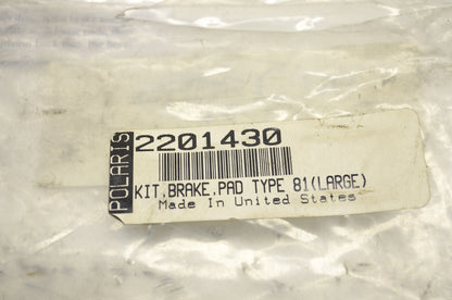 OEM Polaris 2201430 Large Brake Pad Kit Type 81 NOS