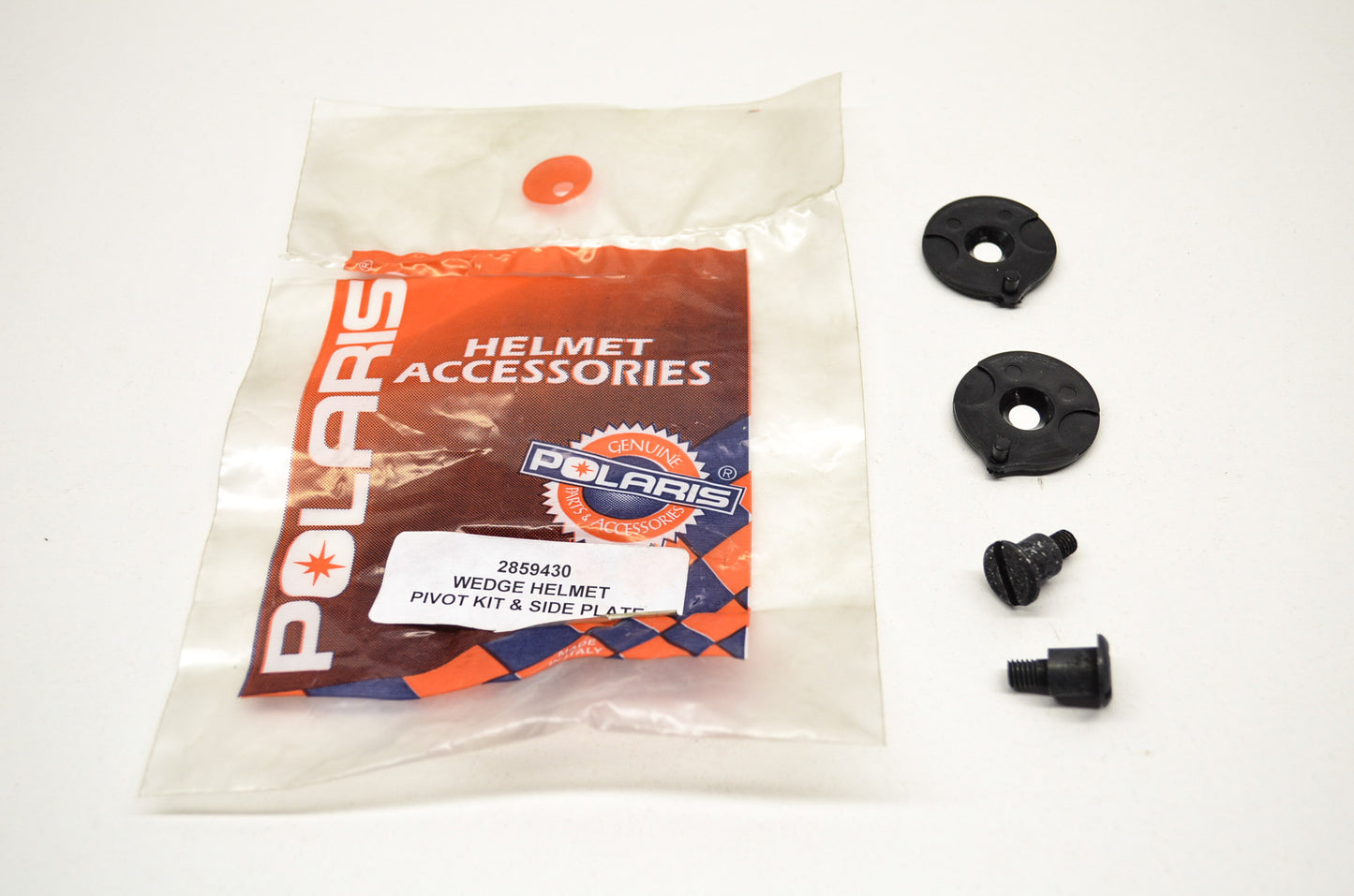 Wedge Helmet Pivot Kit & Side Plate NOS