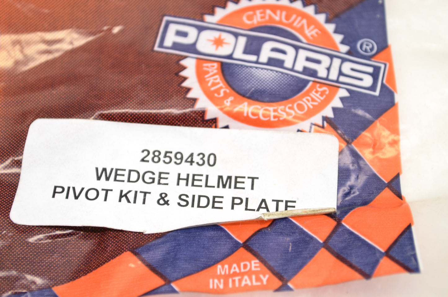 Wedge Helmet Pivot Kit & Side Plate NOS