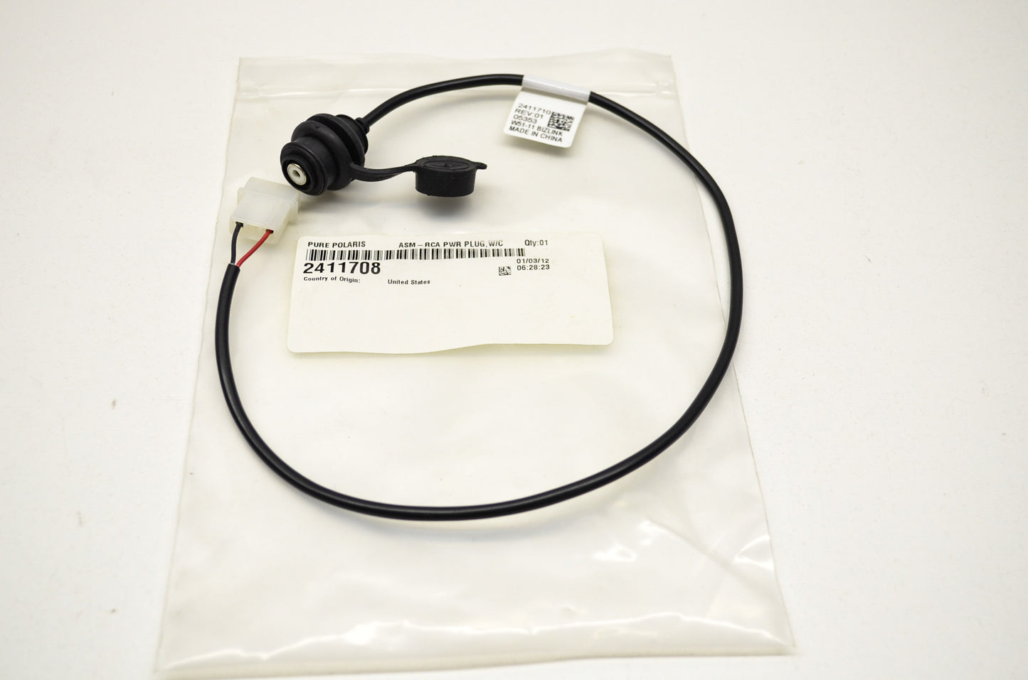 ASM-RCA Power Plug NOS