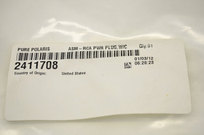 ASM-RCA Power Plug NOS