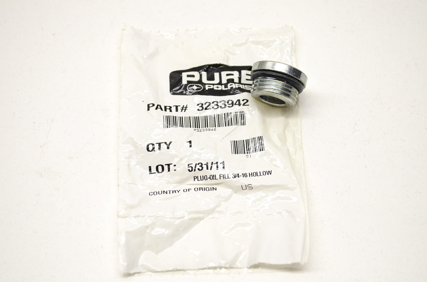 Oil Fill Plug Silver Ranger ATP NOS