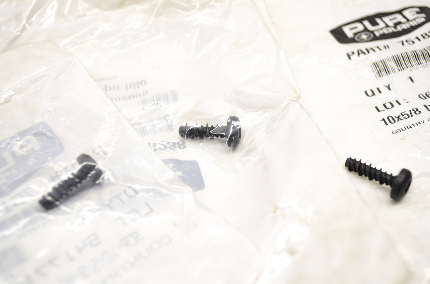 OEM Polaris 7518238 Screw 10X5/8 Qty 3 NOS