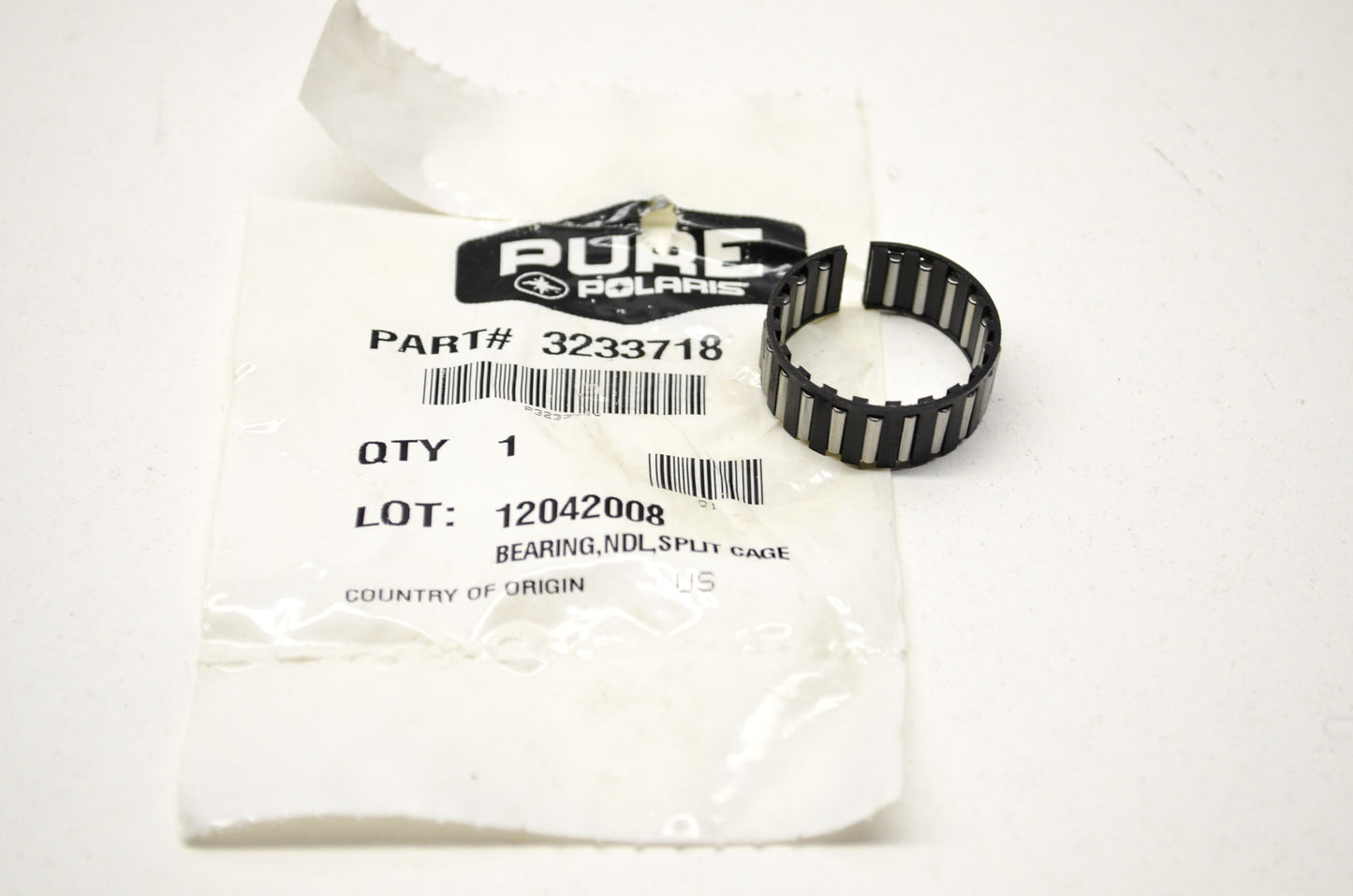 OEM Polaris 3233718 Split Cage Needle Bearing NOS