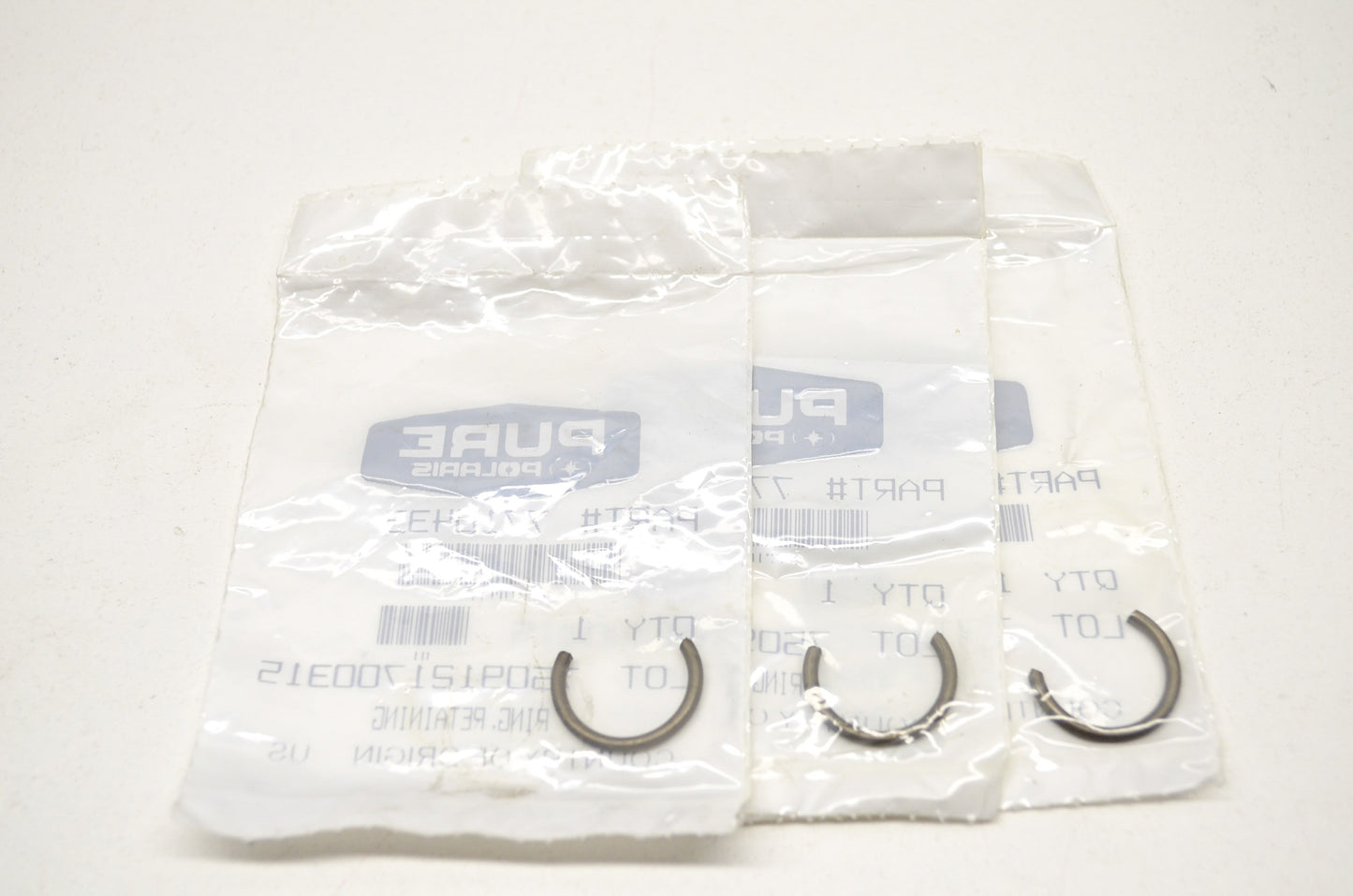 OEM Polaris 7710433 Retaining Ring Qty 3 NOS