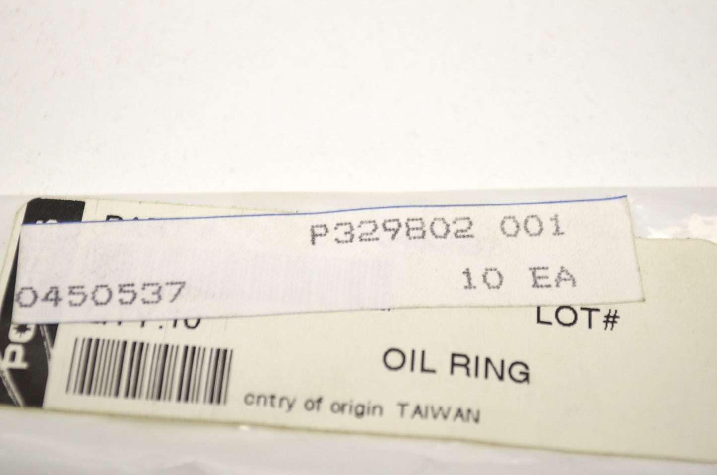 OEM Polaris 450537 Oil Ring NOS